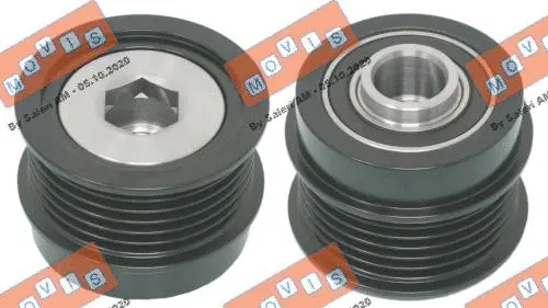 Poulie roue libre, alternateur MOVIS AST3909
