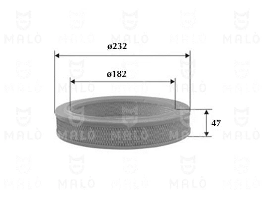 Filtre à air AKRON-MALÒ 1500270