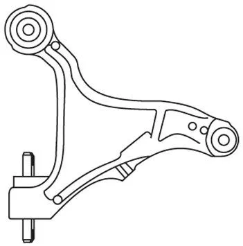 Bras de liaison, suspension de roue FRAP F4219