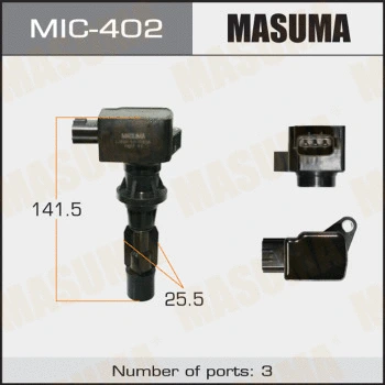 Bobine d'allumage MASUMA MIC-402