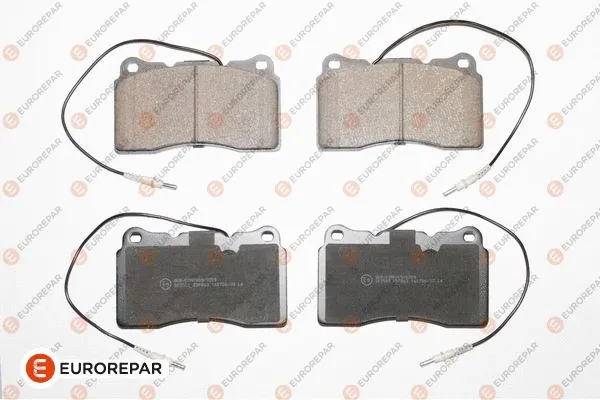 Kit de plaquettes de frein, frein à disque EUROREPAR 1617278980
