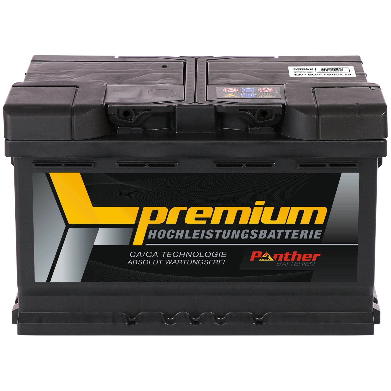 Batterie de démarrage PANTHER-BATTERIEN SB.5804233