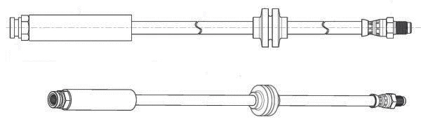 Flexible de frein CEF 514802