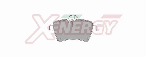 Kit de plaquettes de frein, frein à disque AP XENERGY X40930