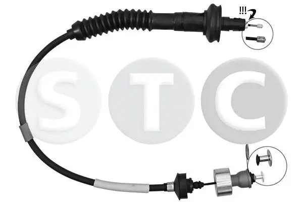 Tirette à câble, commande d'embrayage STC T480005