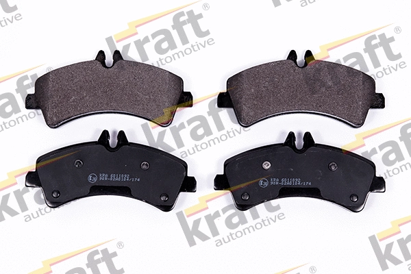 Kit de plaquettes de frein, frein à disque KRAFT AUTOMOTIVE 6011092