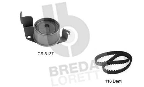Kit de courroie crantée BREDA LORETT KCD0254