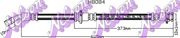 Flexible de frein KAWE H8084