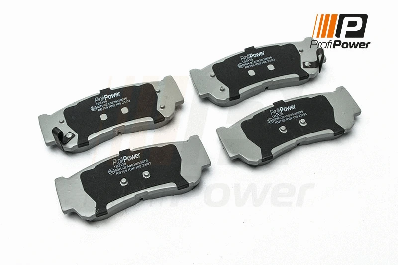 Kit de plaquettes de frein, frein à disque ProfiPower 1B2130
