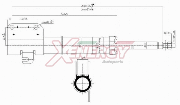 Amortisseur AP XENERGY X801332