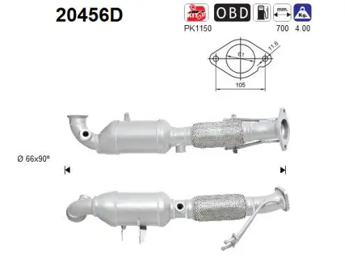 Catalyseur AS 20456D