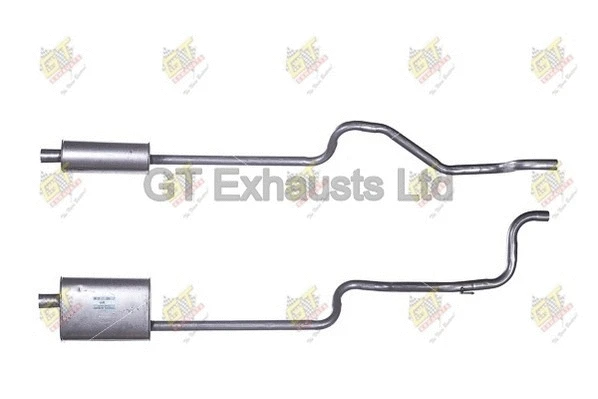 Silencieux arrière GT Exhausts GFE542