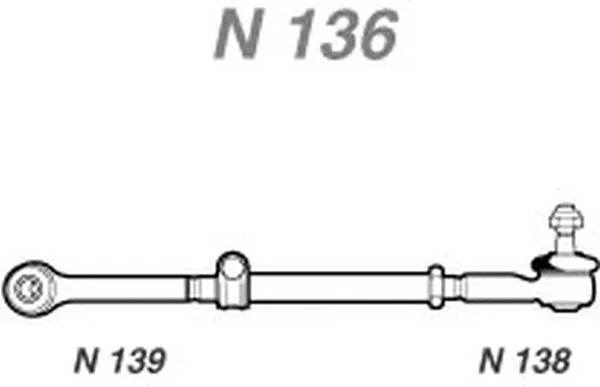 Barre de connexion NAKATA N 136