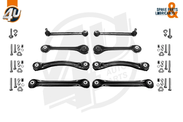 Jeu de bras, suspension de roue 4U Autoparts R40059