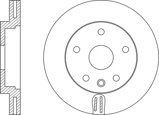 Disque de frein FIT FR0694V