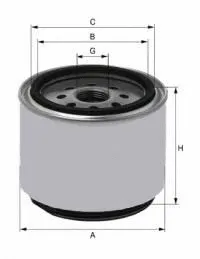 Filtre à carburant UNIFLUX FILTERS XP170