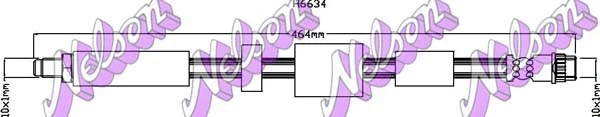 Flexible de frein KAWE H6634
