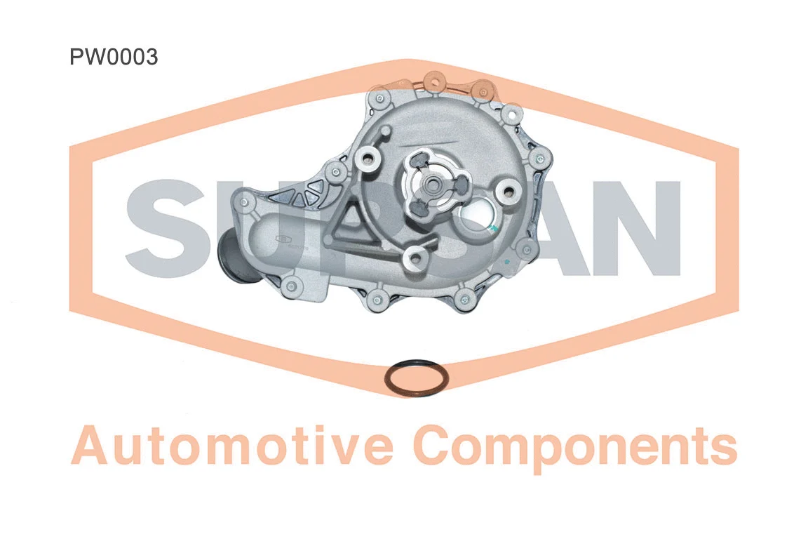 Pompe à eau, refroidissement du moteur SUPSAN Automotive Components PW0003