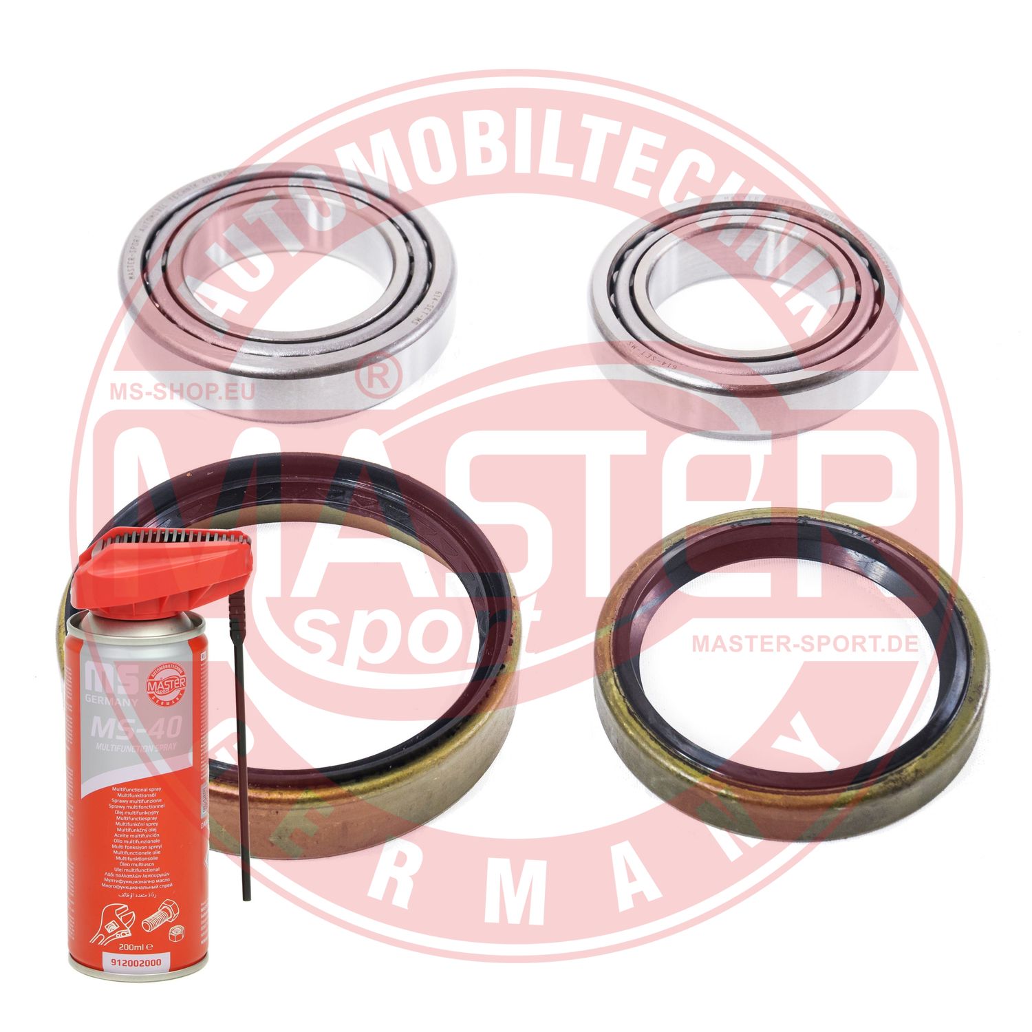 Kit de roulements de roue MASTER-SPORT GERMANY 614-SET-MSP