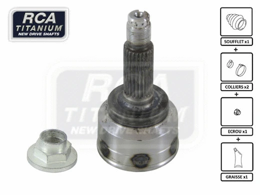 Jeu de joints, arbre de transmission RCA FRANCE AF91