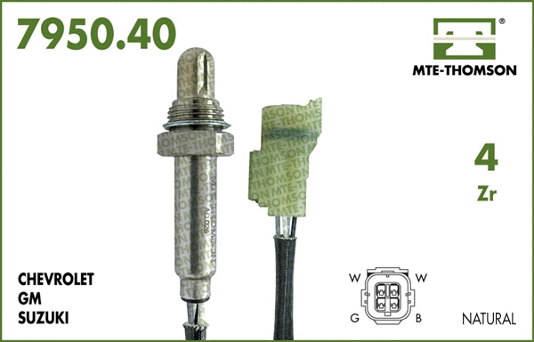 Sonde lambda MTE-THOMSON 7950.40.025