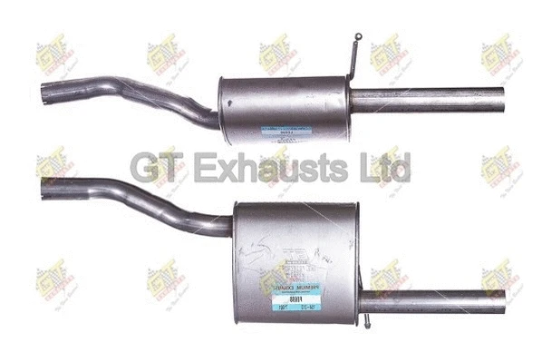 Silencieux arrière GT Exhausts GFE698
