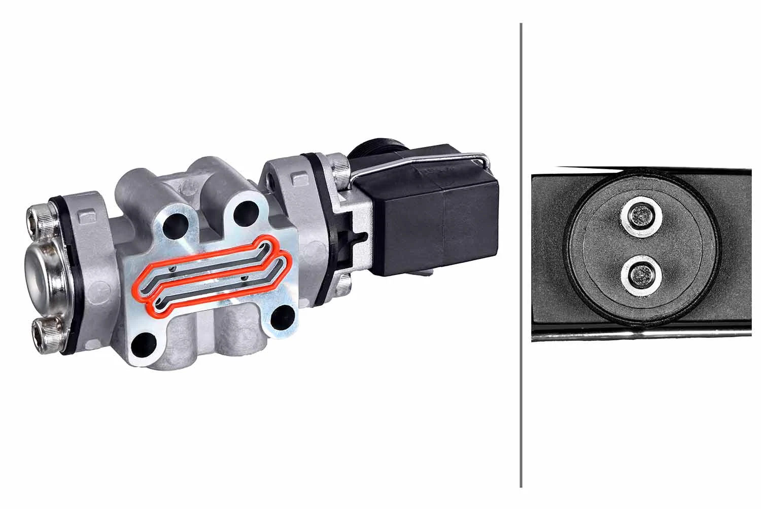 Électrovanne, cylindre de commande HELLA 6NW 358 189-071