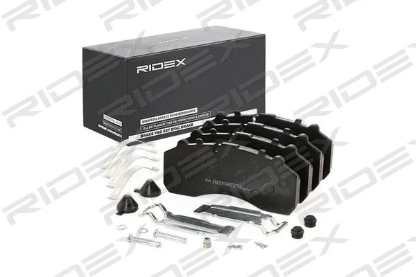 Kit de plaquettes de frein, frein à disque RIDEX 402B0756