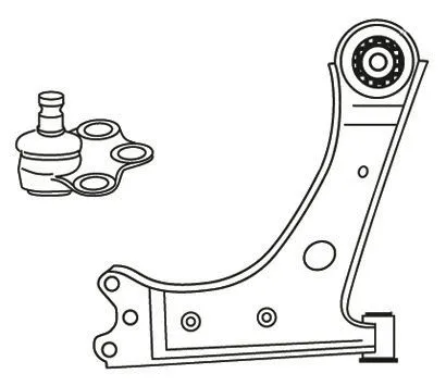 Bras de liaison, suspension de roue FRAP F3684