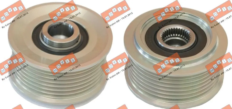 Poulie roue libre, alternateur MOVIS AST3525