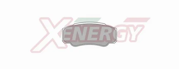 Kit de plaquettes de frein, frein à disque AP XENERGY X40852