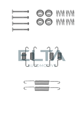 Kit d'accessoires, mâchoires de frein de stationnement ELTA AUTOMOTIVE EA8039