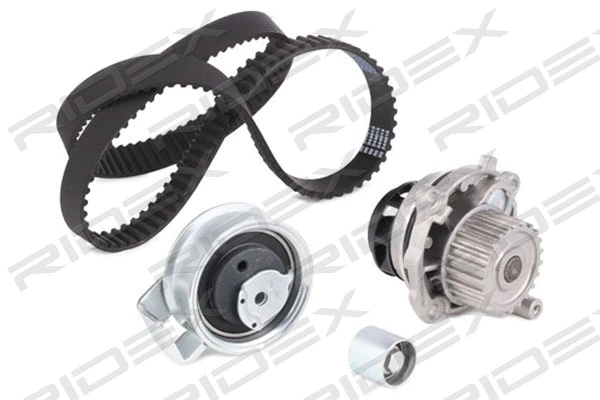 Pompe à eau + kit de courroie crantée RIDEX 3096W0234