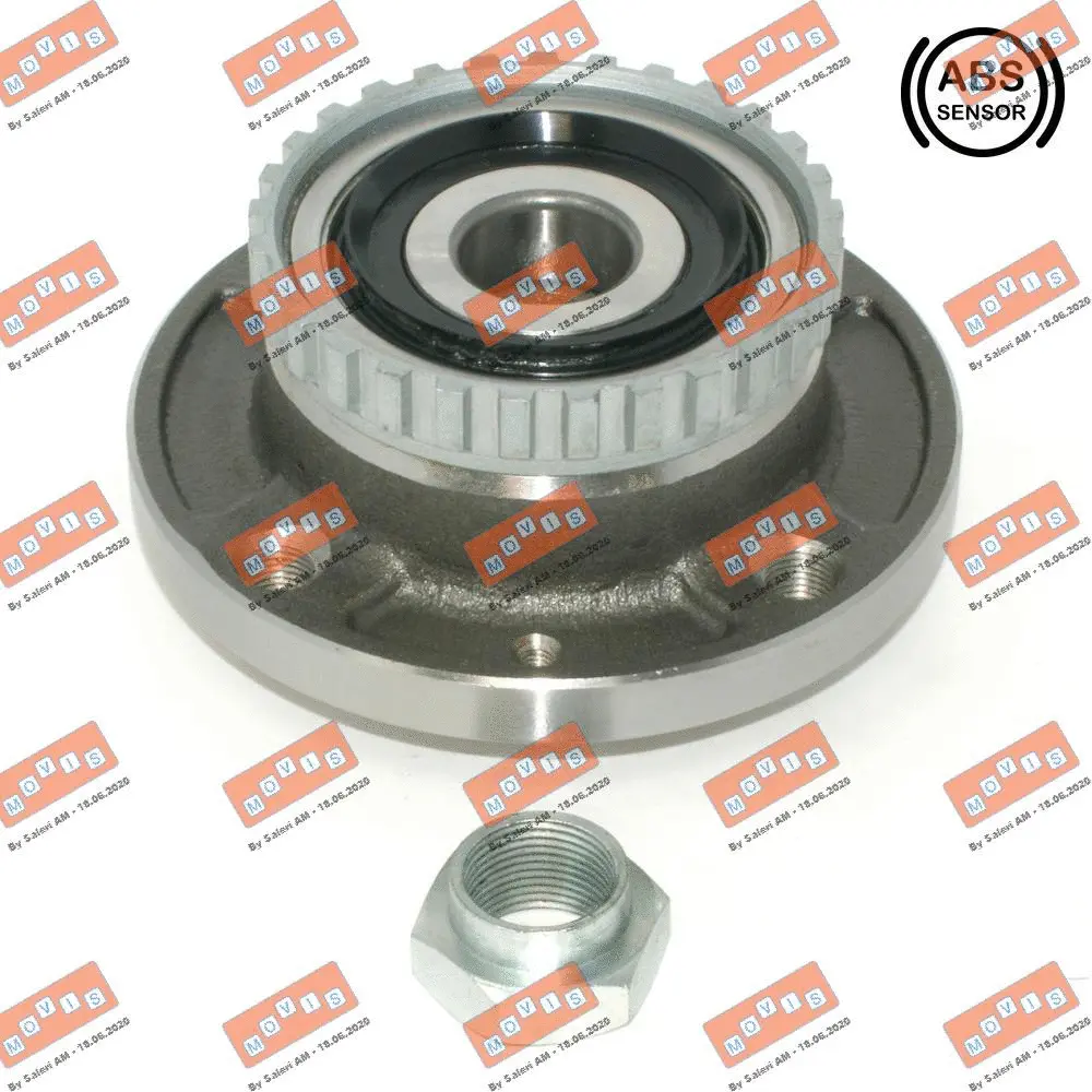 Kit de roulements de roue MOVIS ASB1255
