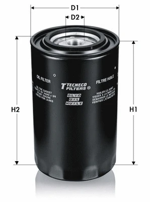 Filtre à huile TECNECO FILTERS OL179