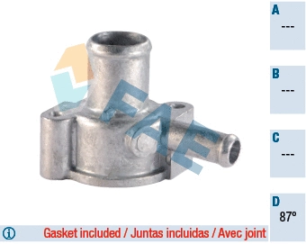 Thermostat, liquide de refroidissement FAE 5334887