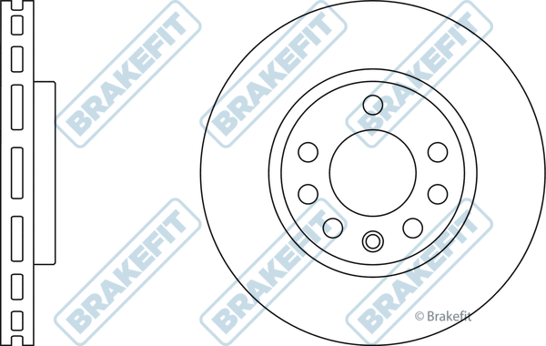 Disque de frein APEC SDK6503