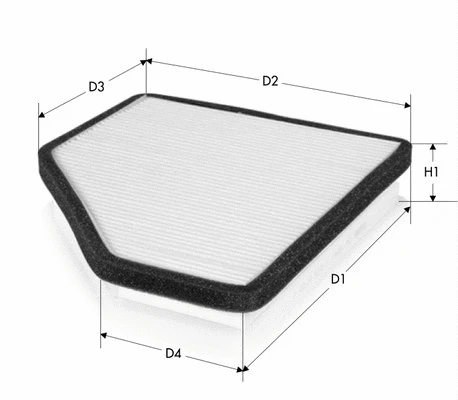 Filtre, air de l'habitacle TECNECO FILTERS CK5847