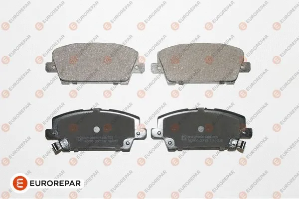 Kit de plaquettes de frein, frein à disque EUROREPAR 1617267880