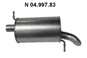 Silencieux arrière EBERSPÄCHER 04.997.83