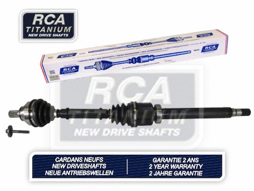 Arbre de transmission RCA FRANCE VO801N