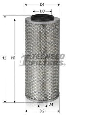 Filtre à air TECNECO FILTERS AR540i
