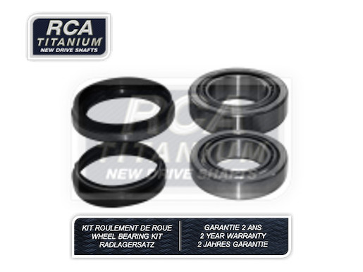Kit de roulements de roue RCA FRANCE RCAK1356