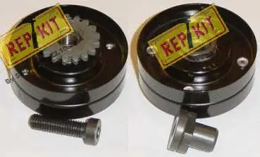 Tendeur de courroie, courroie trapézoïdale à nervures REPKIT RKT1207