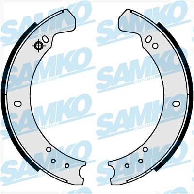 Jeu de mâchoires de frein SAMKO 86080