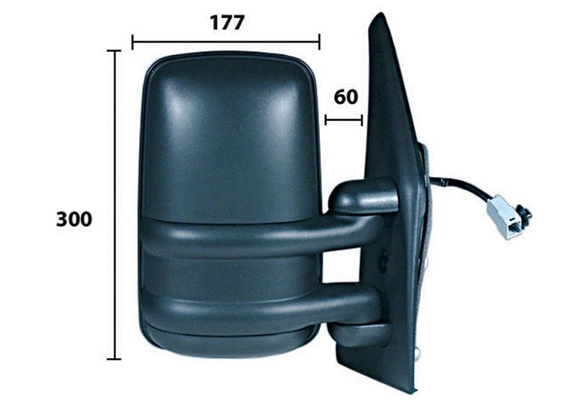 Rétroviseur extérieur SPILU 54330