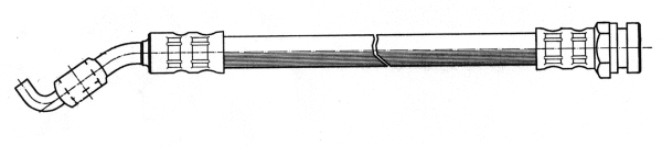 Flexible de frein CEF 511234