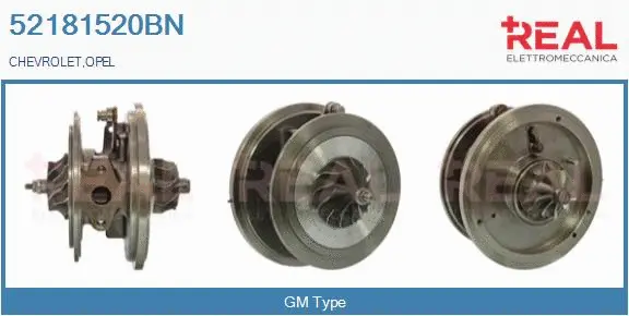 Groupe carter, turbocompresseur REAL 52181520BN