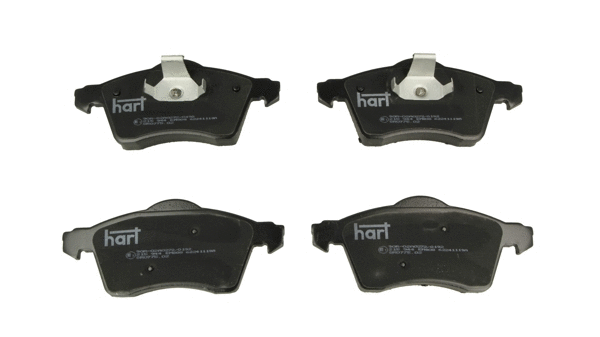 Kit de plaquettes de frein, frein à disque HART 215 944
