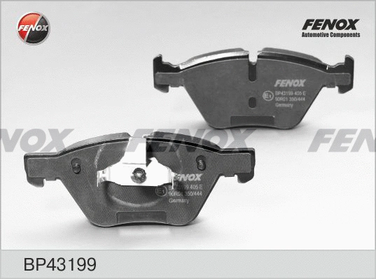 Kit de plaquettes de frein, frein à disque FENOX BP43199